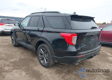 2021 Ford Explorer Xlt из США, поврежденный, VIN 1FMSK8DH5MGC36251